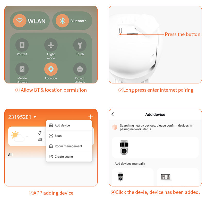 NEWMEN Smart Protection Camera with Two-Way Audio, Waterproof, Night Vision & Remote Alerts