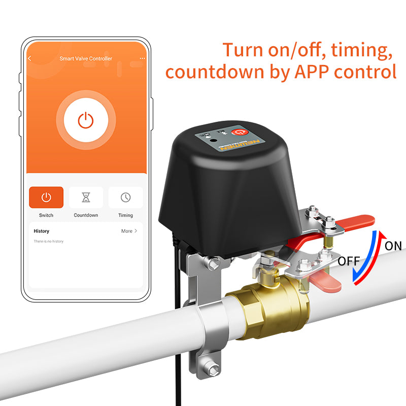 NEWMEN WiFi Smart Valve Controller with App Remote Control, Timer & countdown