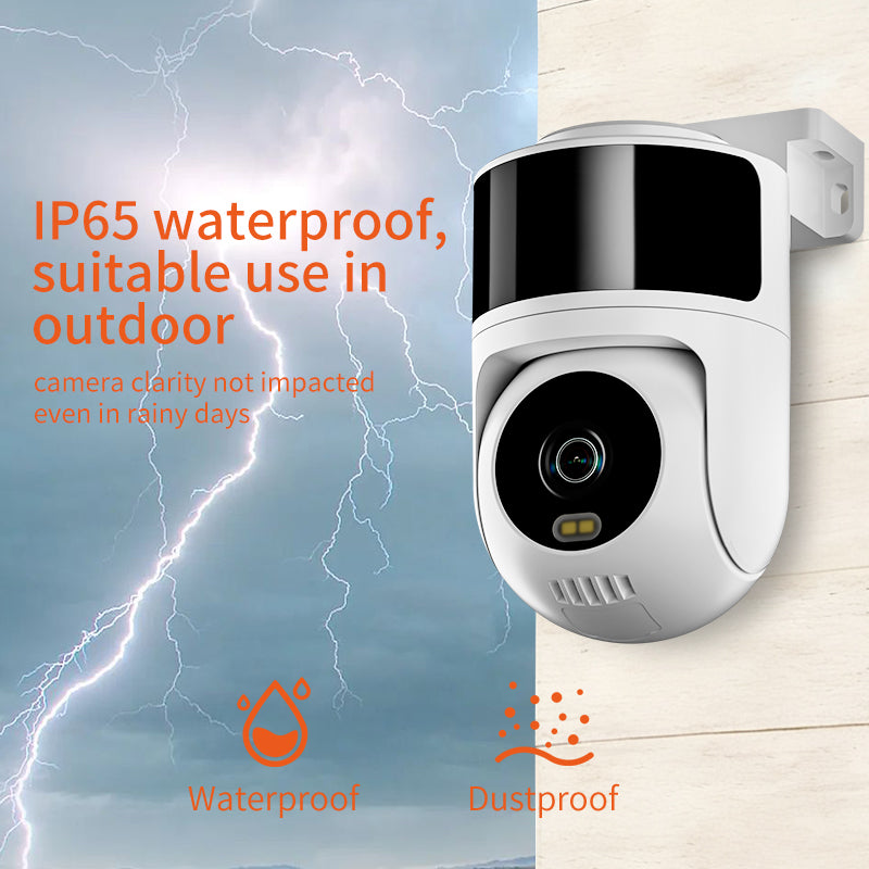 NEWMEN Smart Protection Camera with Two-Way Audio, Waterproof, Night Vision & Remote Alerts