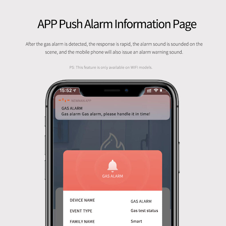 APP Push Alarm Information
